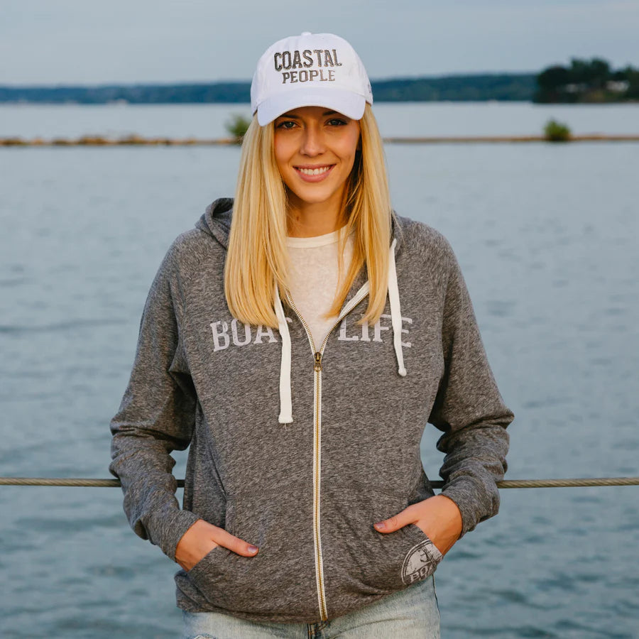 Coastal People Cap - White