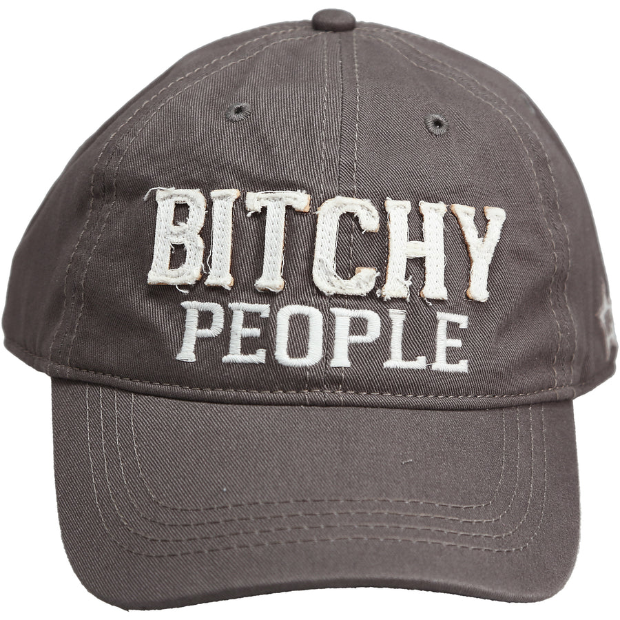 Bitchy People Cap - Grey