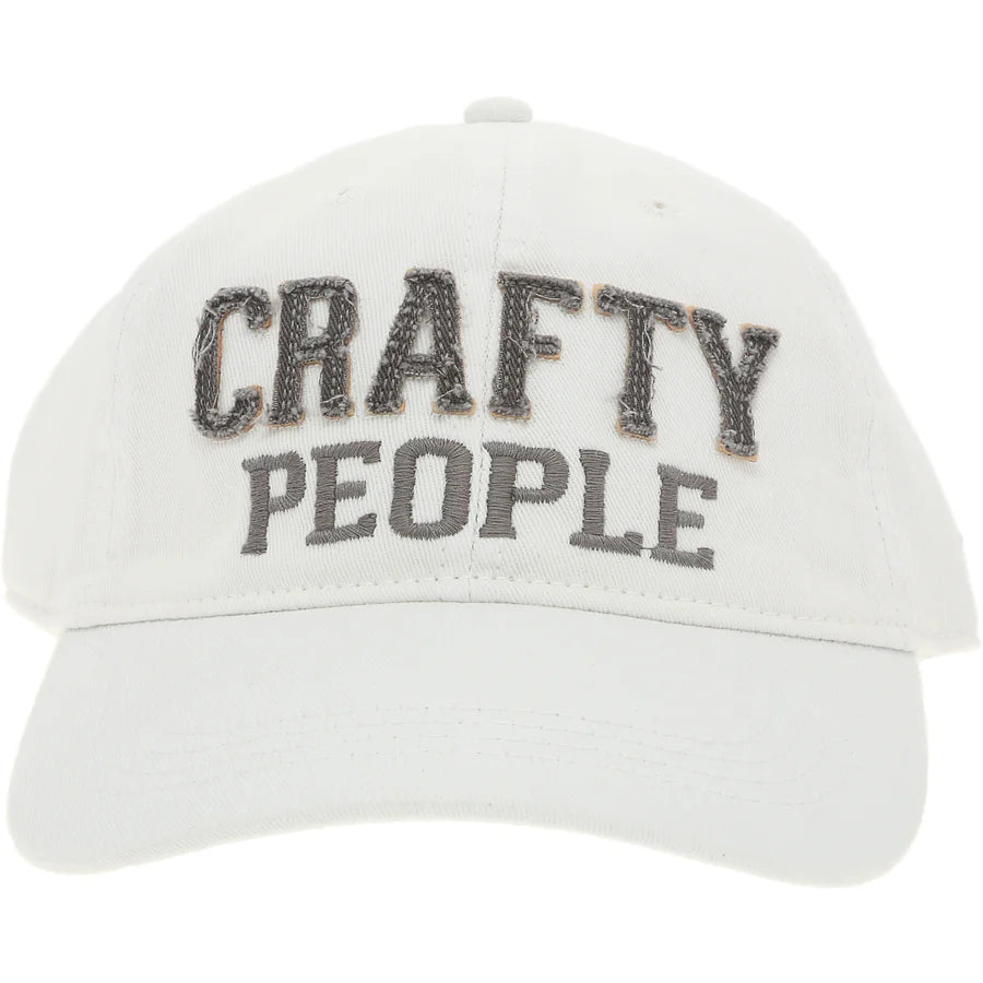 Crafty People Cap - White