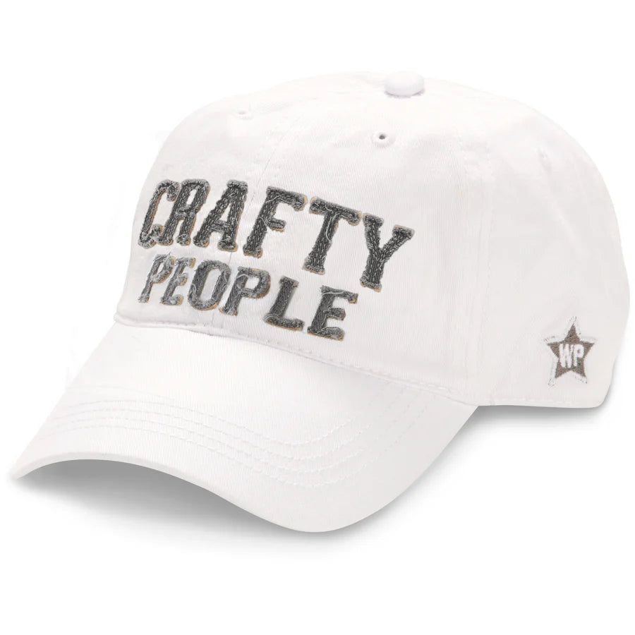 Crafty People Cap - White