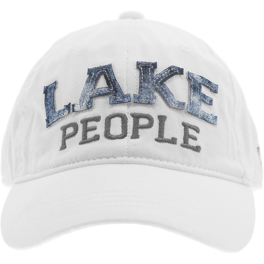 Lake People Cap - White/Blue