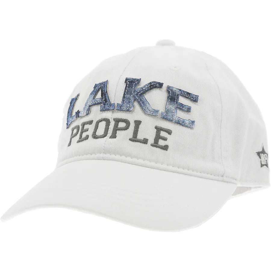 Lake People Cap - White/Blue