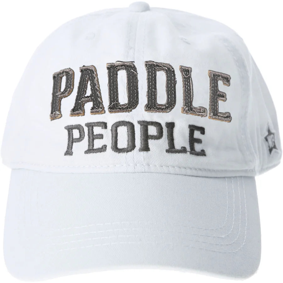 Paddle People Cap - White
