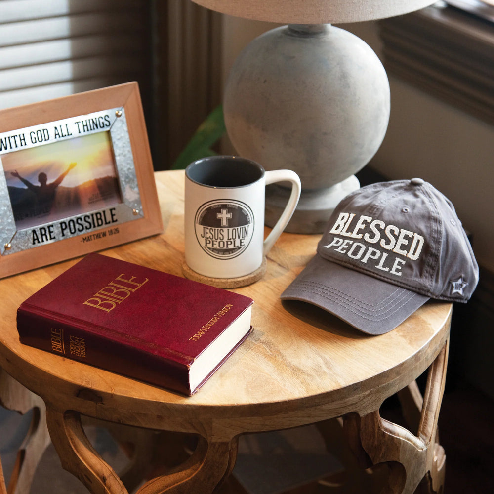 Blessed People Cap - Grey