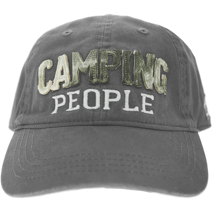 Camping People Cap - Grey/Green