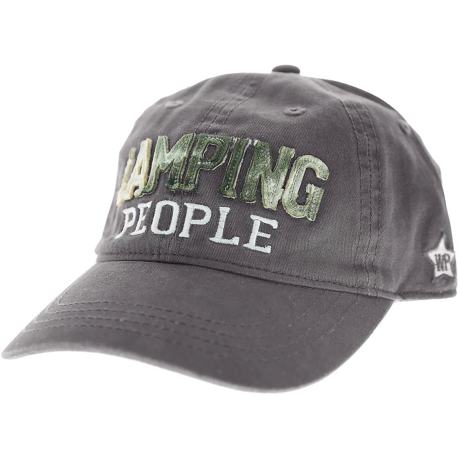 Camping People Cap - Grey/Green