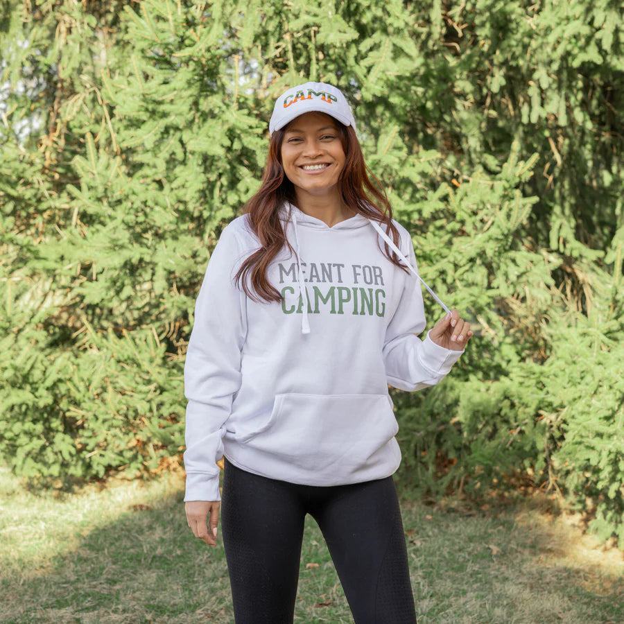 Camping People Sweatshirt - White