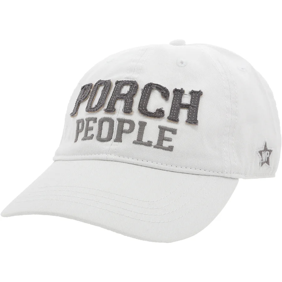 Porch People Cap - White