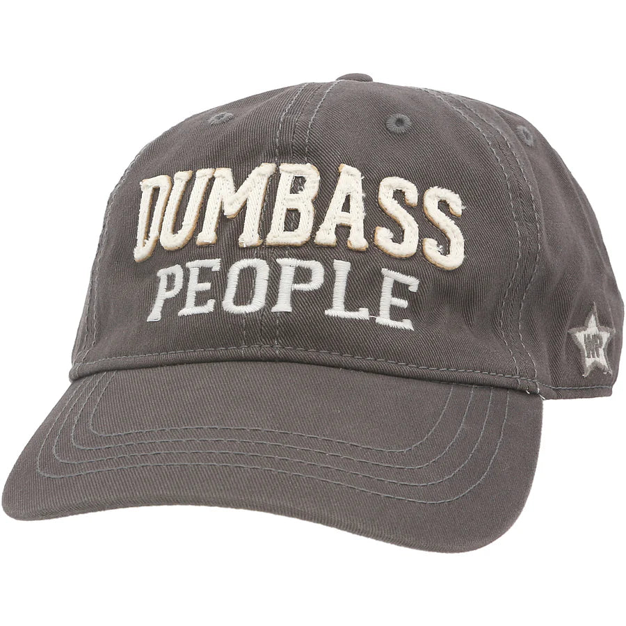 Dumbass People Cap - Grey