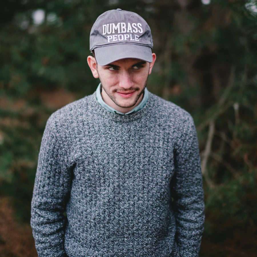 Dumbass People Cap - Grey