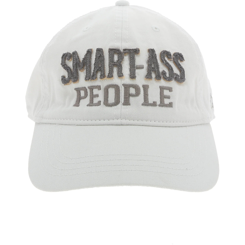 Smart-Ass People Cap - White