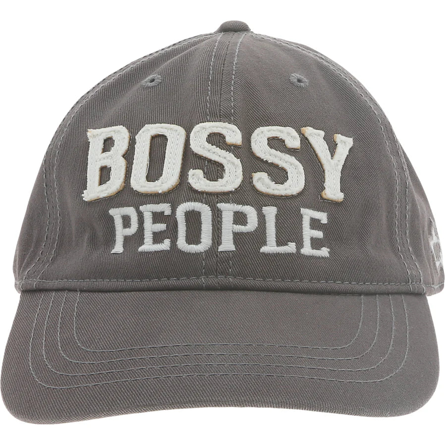 Bossy People Cap - Grey