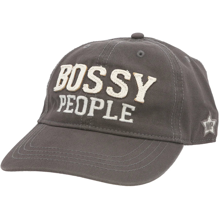Bossy People Cap - Grey