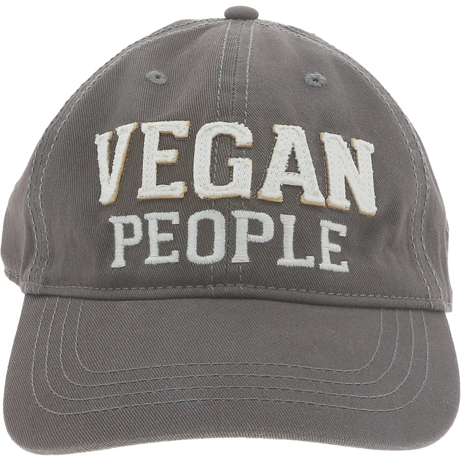 Vegan People Cap - Grey
