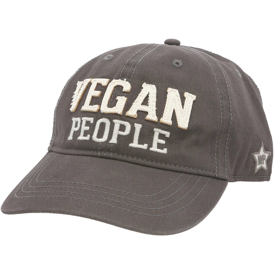 Vegan People Cap - Grey