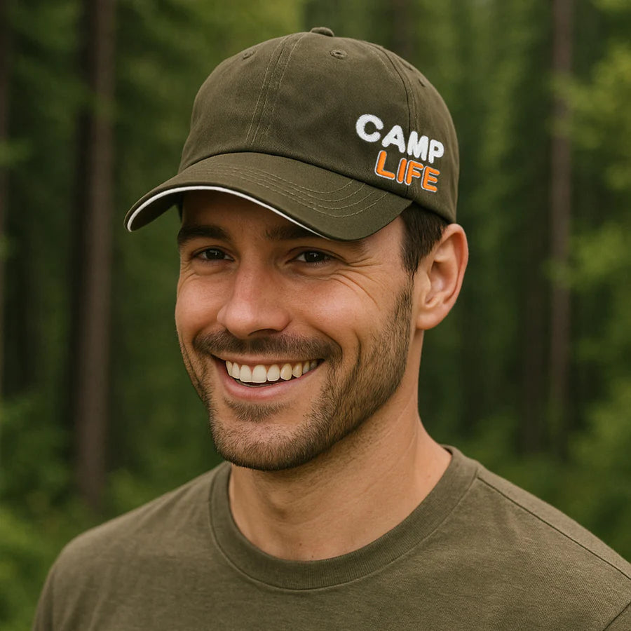 Camp Life Cap - Dark Green