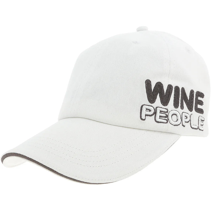 Wine People Cap - White/Grey