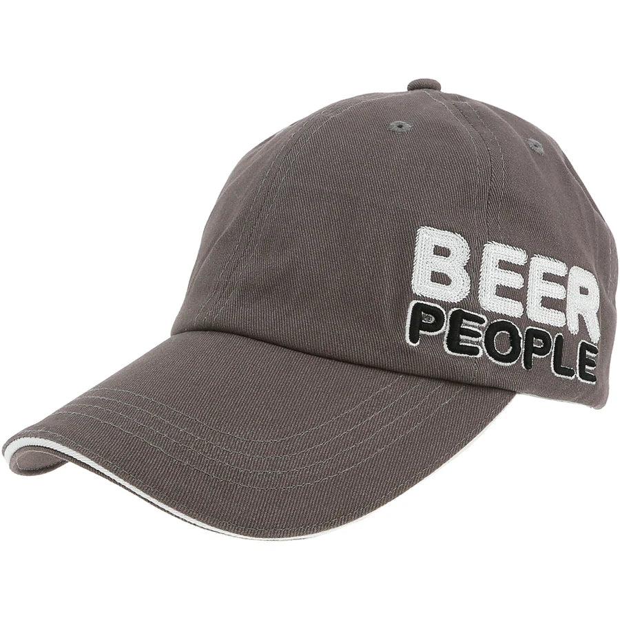 Beer People Cap - Grey/White