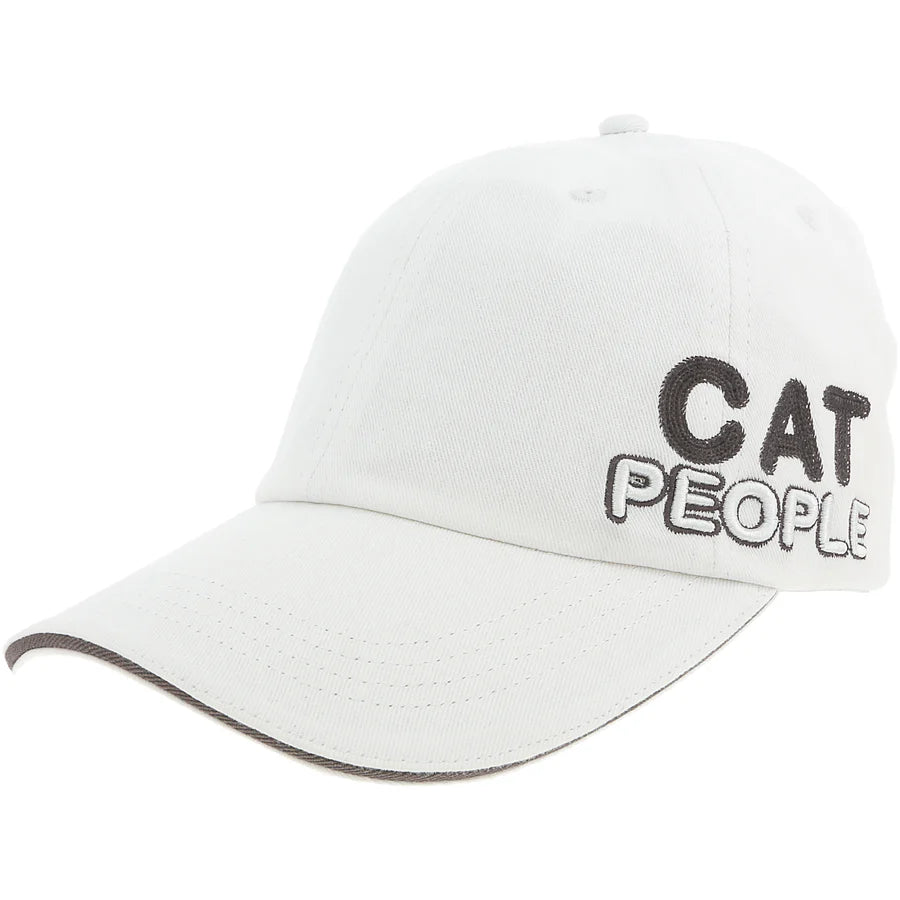 Cat People Cap - White/Grey