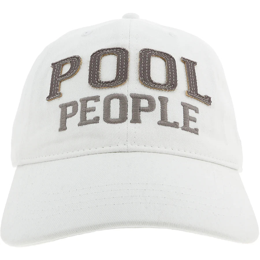 Pool People Cap - White