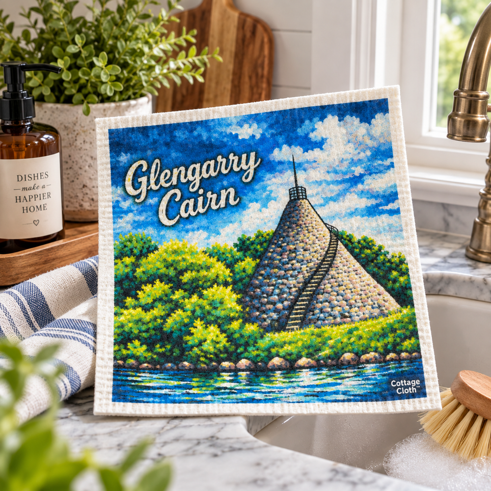 Glengarry Cairn Swedish Dishcloth