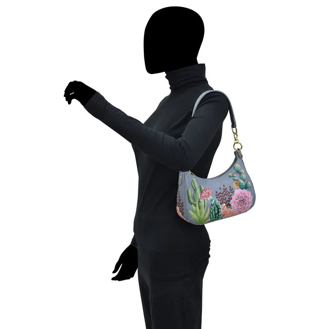 Anuschka Desert Garden - Small Convertible Hobo