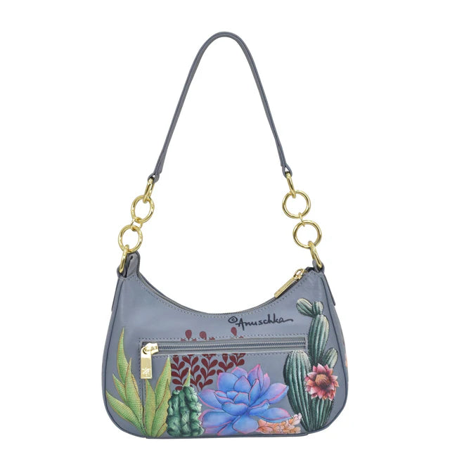 Anuschka Desert Garden - Small Convertible Hobo