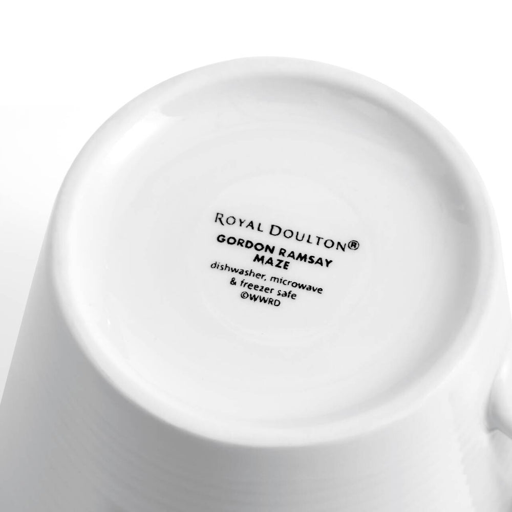 Gordon Ramsay Maze White Mug 400ml