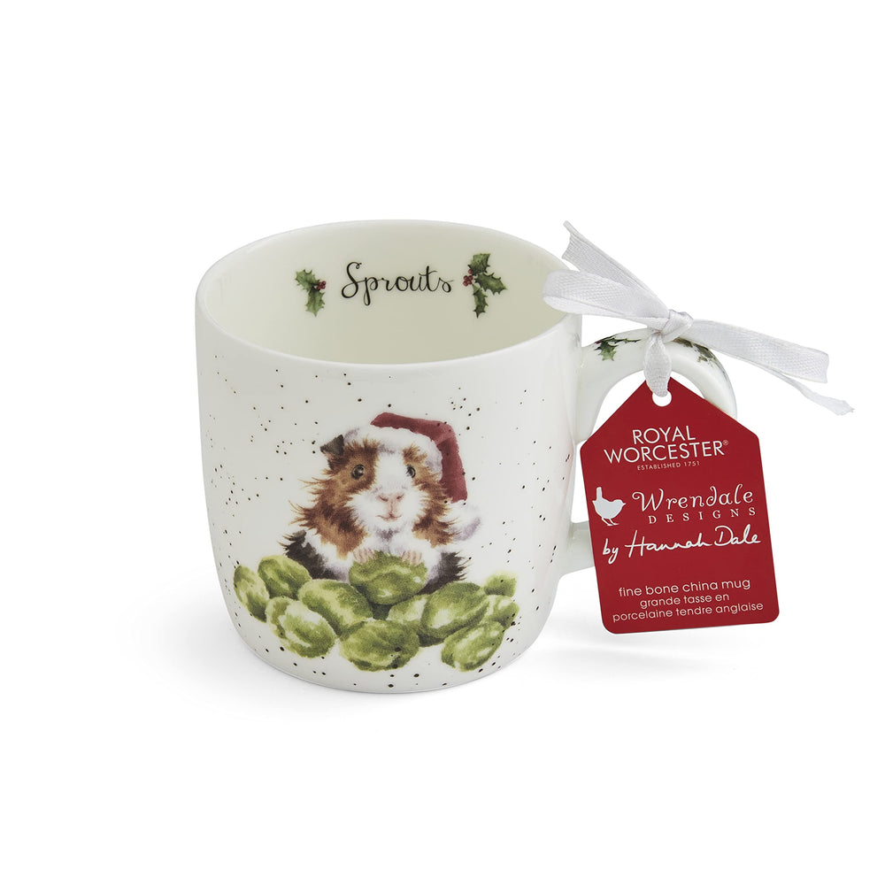 Wrendale 11 oz Mug - Sprouts (Guinea Pig)