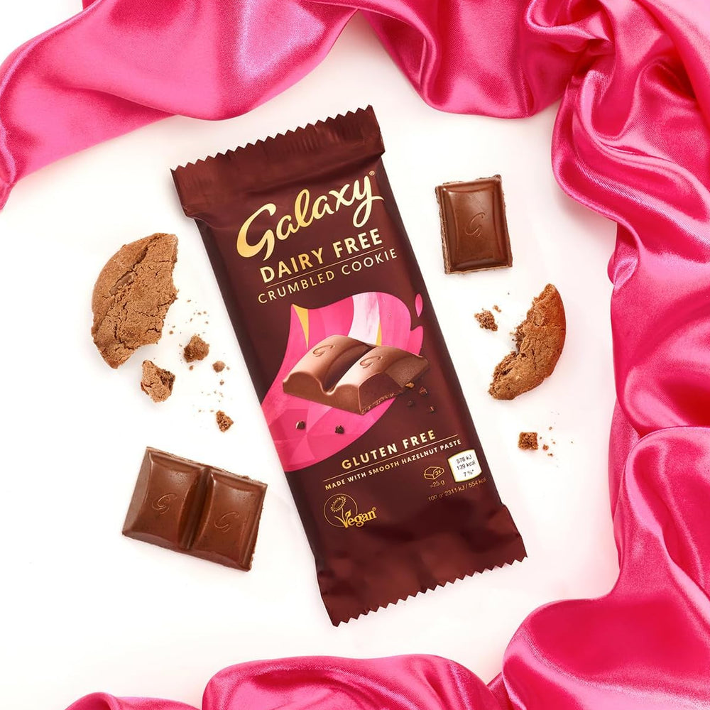 Mars Galaxy Dairy Free Crumbled Cookie Bar 100g