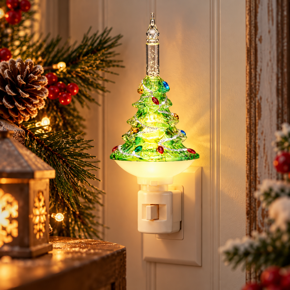 Nightlight - Christmas Tree Bubble