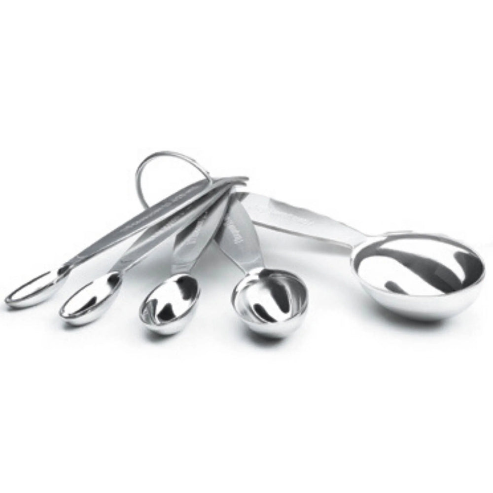 Cuisipro Stainless Steel Measuring Cups and Spoon Set