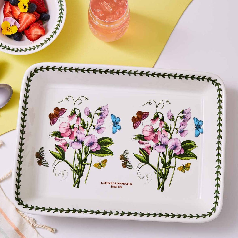 Portmeirion Botanic Garden Lasagne Dish Sweet Pea