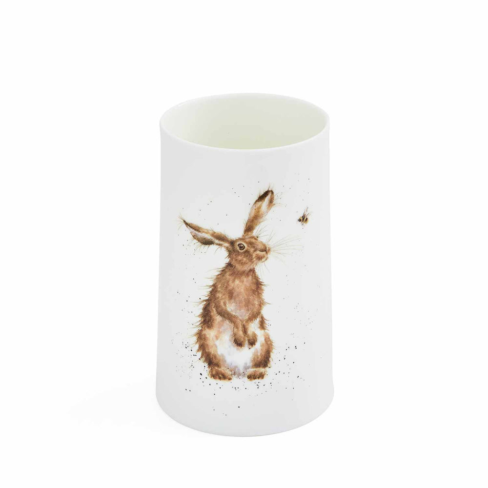 Wrendale Vase 6.75" Hare & Bee