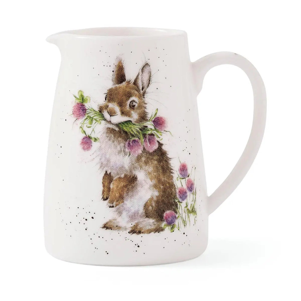 Wrendale Posy Jug - Head Clover Heels (Rabbit)
