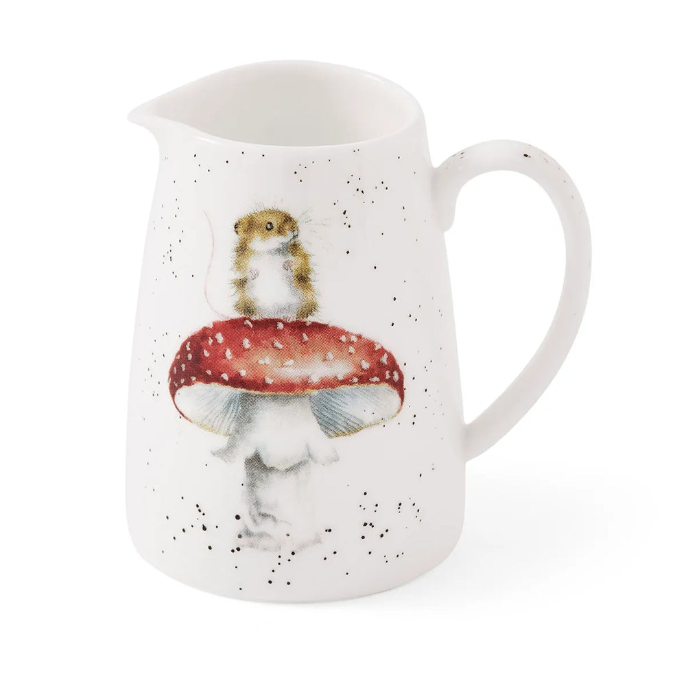 Wrendale Posy Jug - He’s a Fun-gi (Mouse)