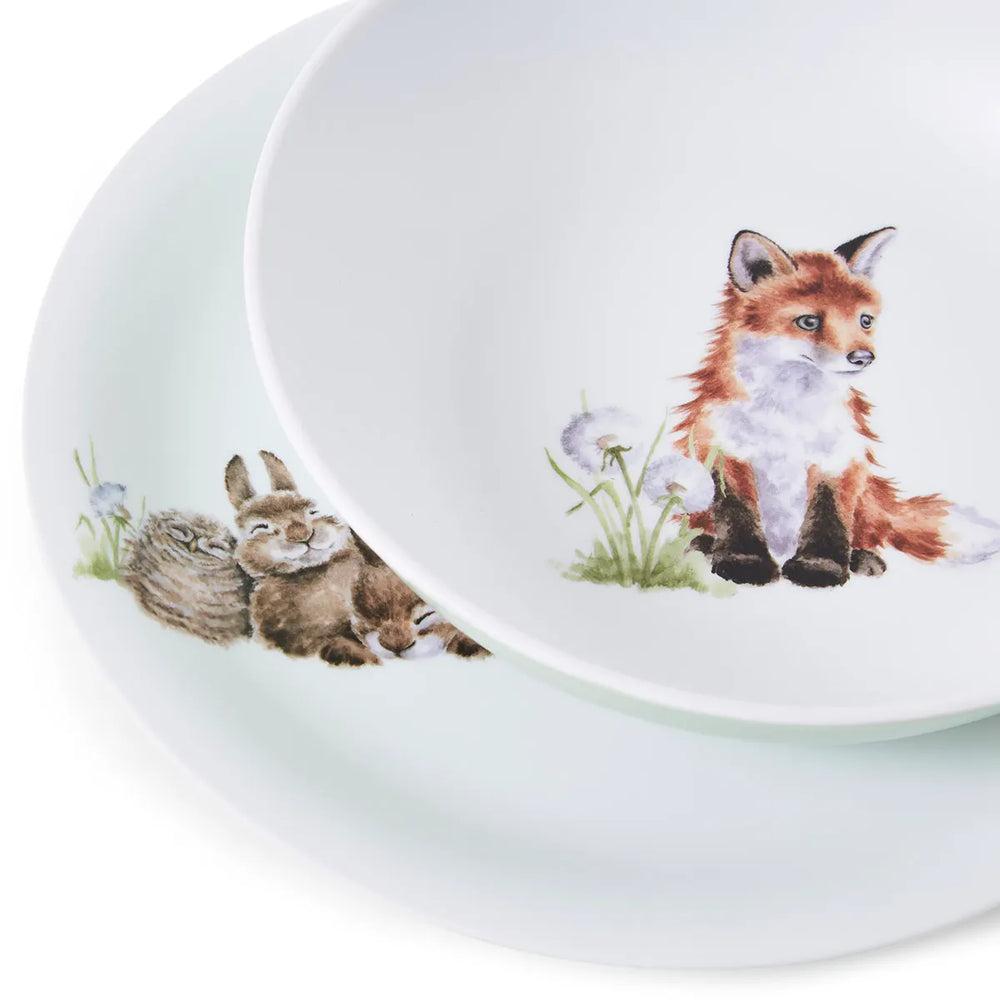 Wrendale Little Wren Plate & Bowl Set