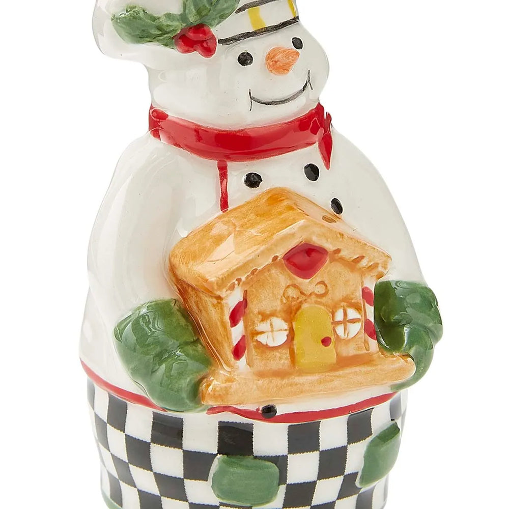 Spode Christmas Tree Snowman Baker Ornament