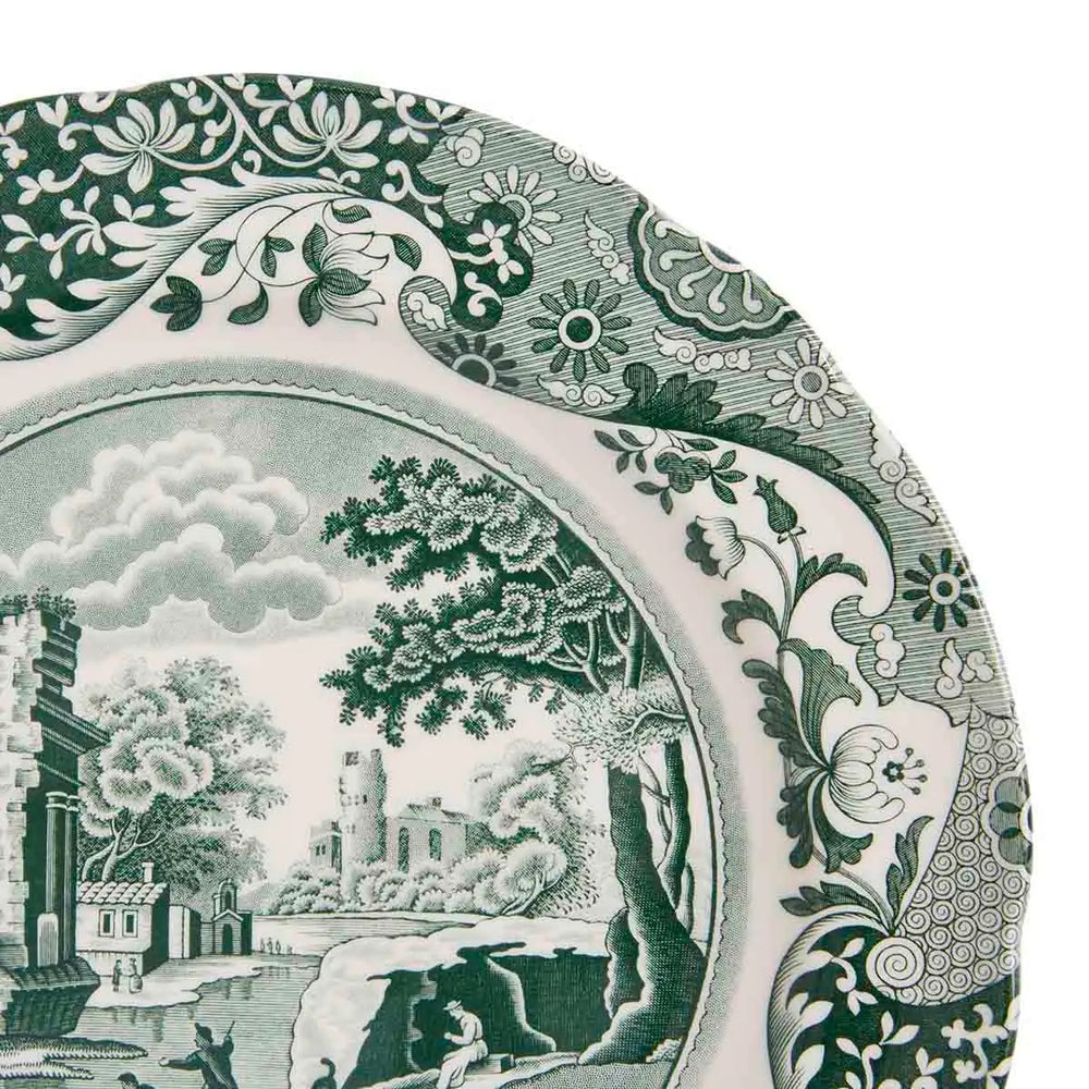 Spode Green Italian Dinner Plate 10.5"