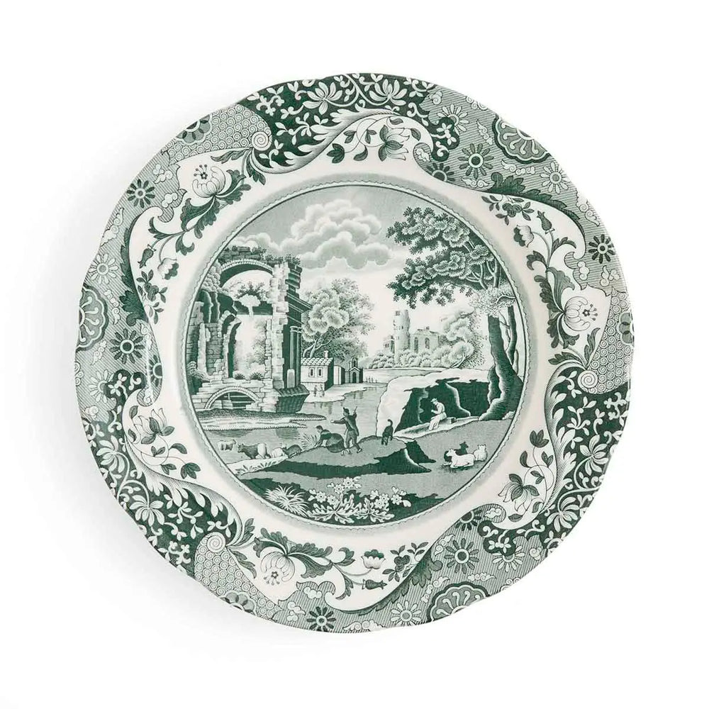Spode Green Italian Dinner Plate 10.5"