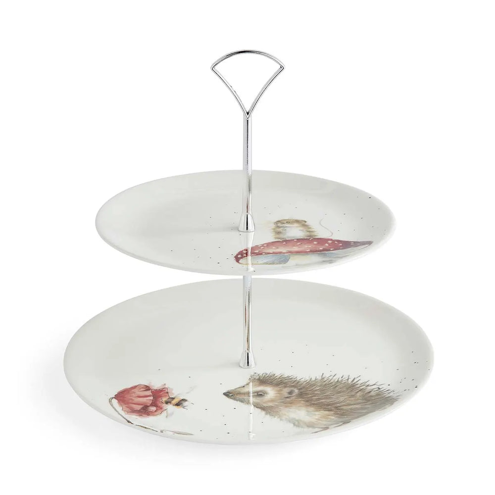 Wrendale 2 Tiered Cake Stand