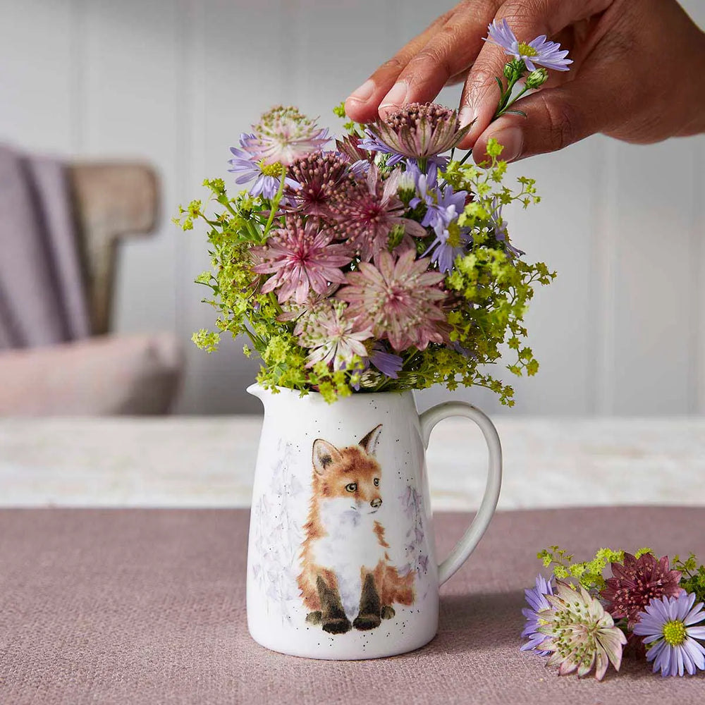 Wrendale Posy Jug - Contemplation (Fox)