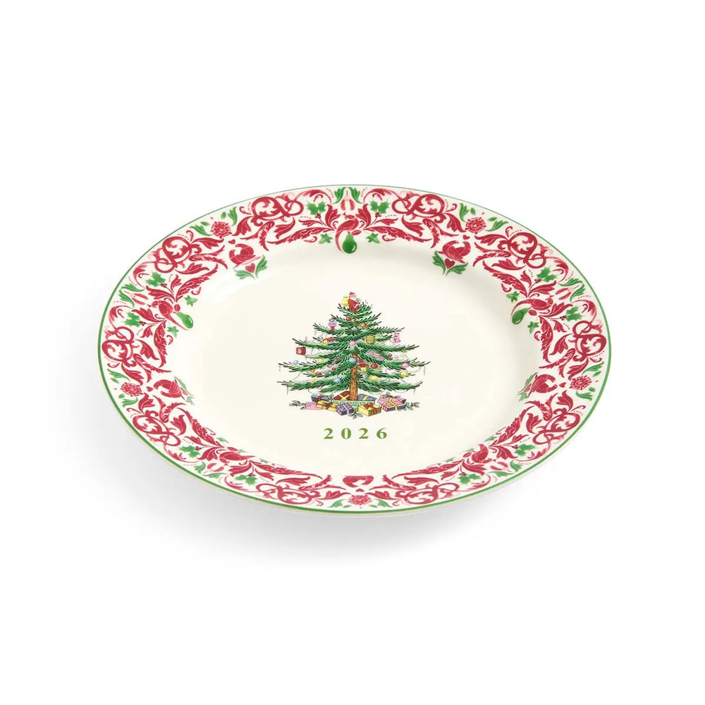 Spode Christmas Tree 2026 Annual Plate 8"