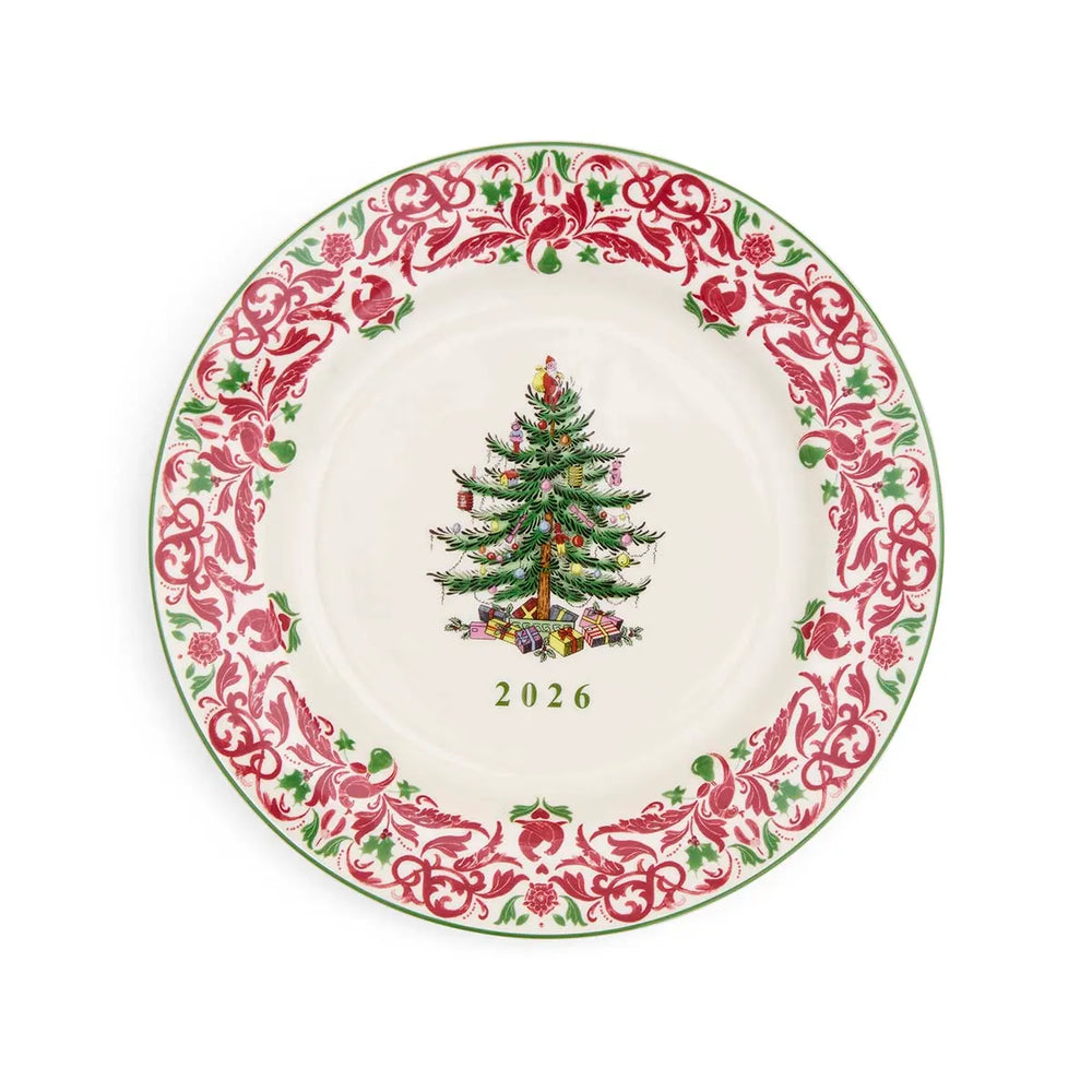 Spode Christmas Tree 2026 Annual Plate 8"