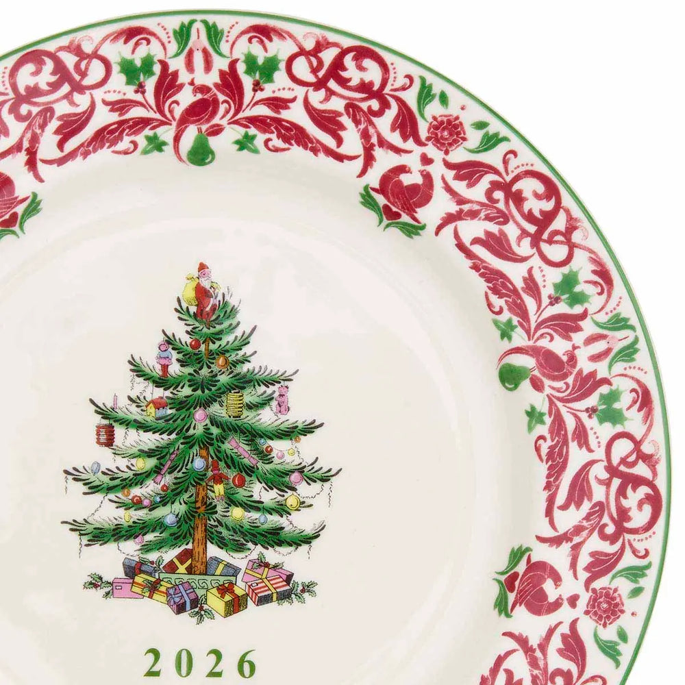 Spode Christmas Tree 2026 Annual Plate 8"