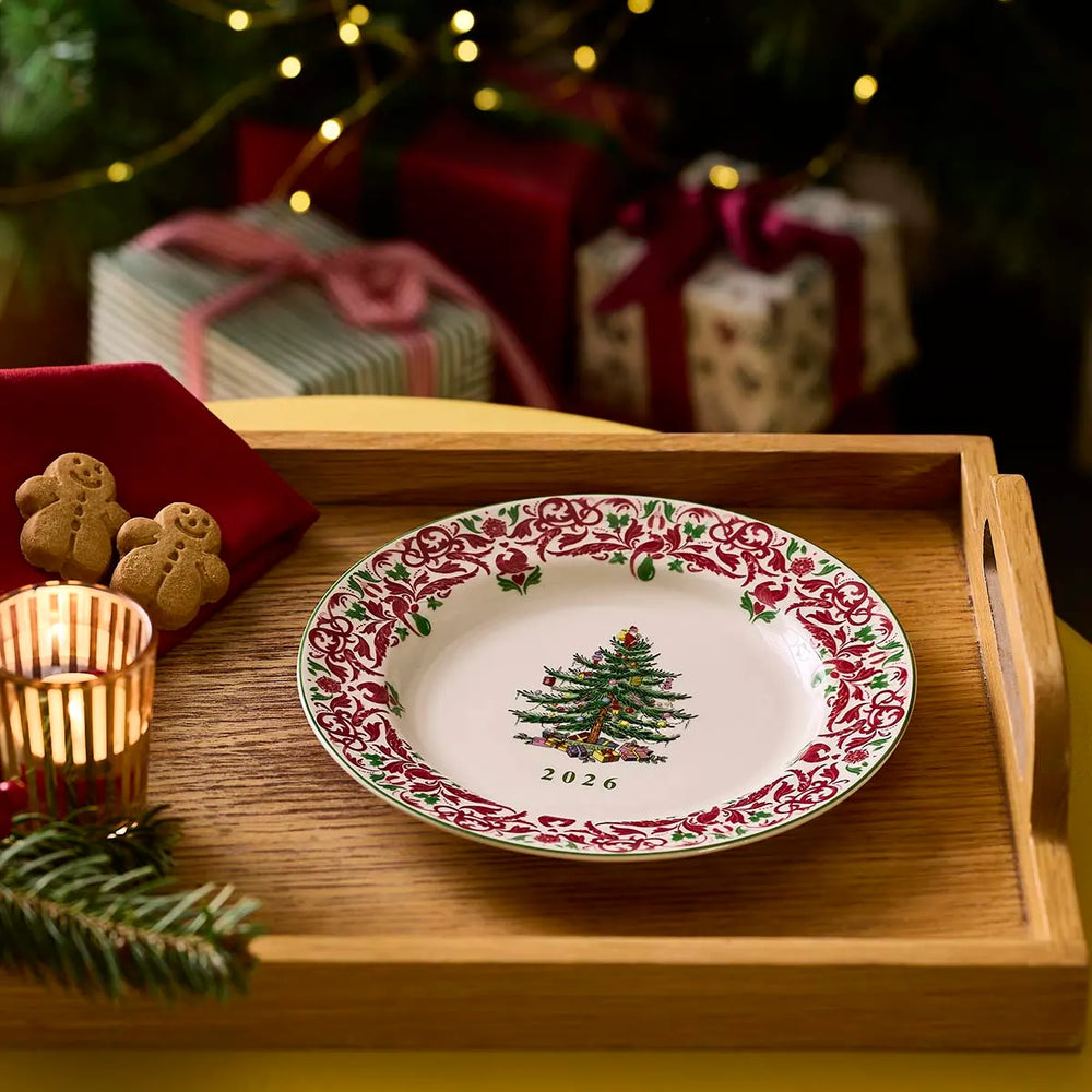 Spode Christmas Tree 2026 Annual Plate 8"