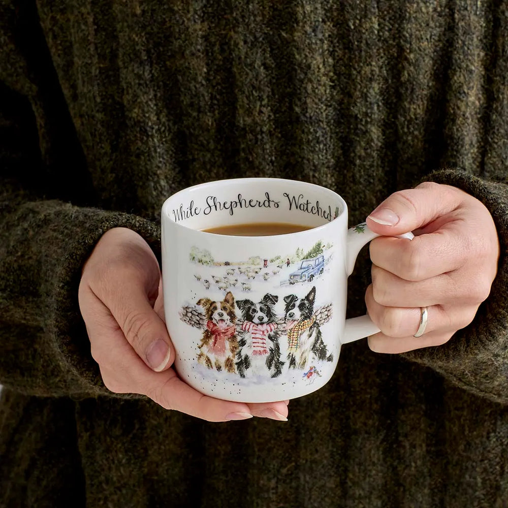 Wrendale 11 oz Mug - While Shepherds Watched