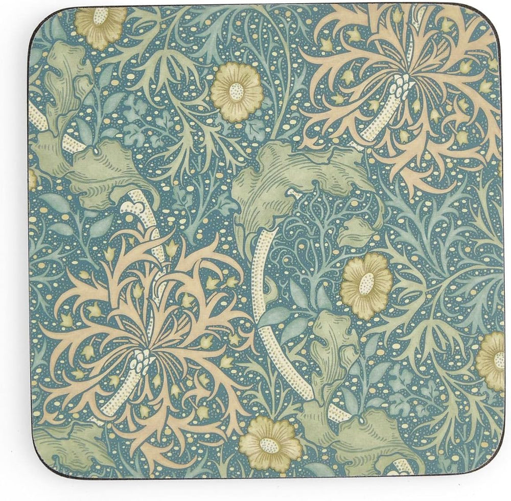 Morris & Co Multi Coloured Coasters - Set of 6