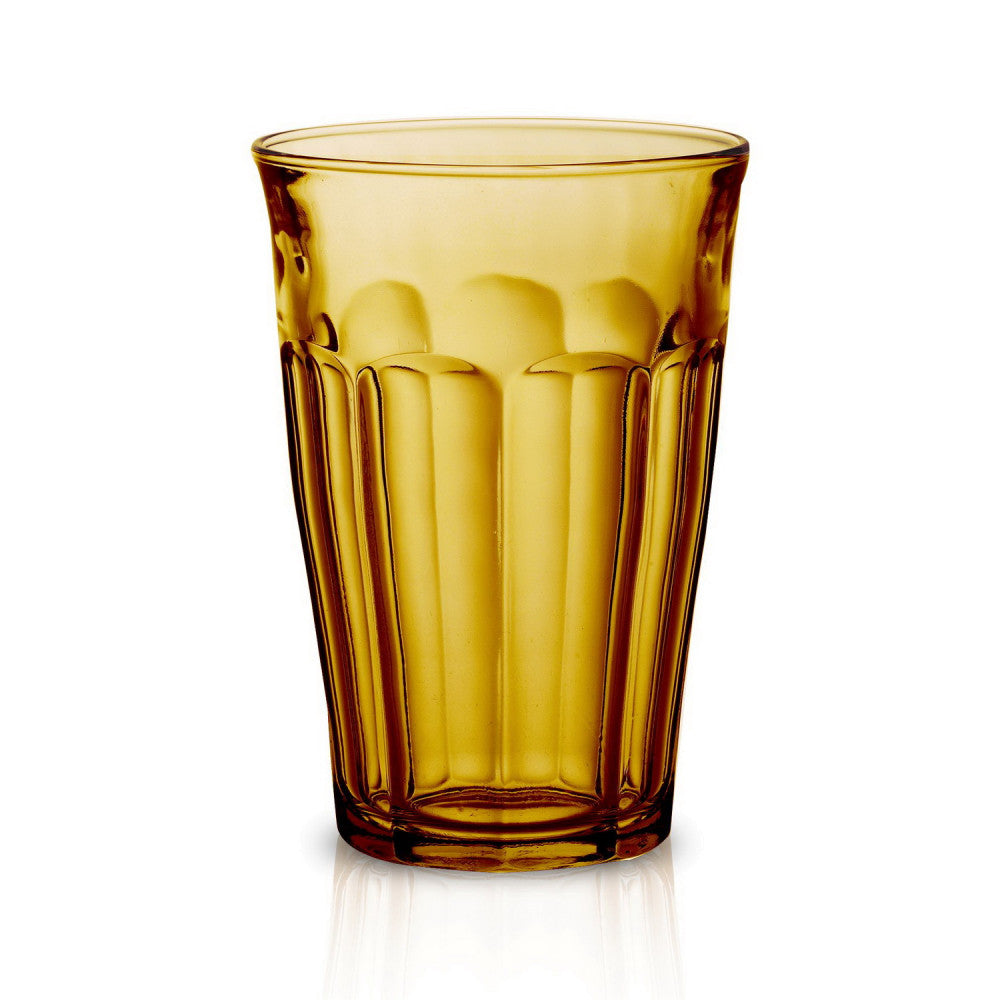 Le Picardie Amber Tumblers, 360mL (Set of 6)