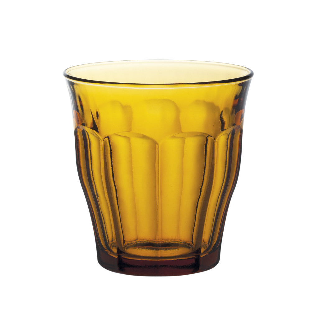 Le Picardie Amber Tumblers, 250mL (Set of 4)